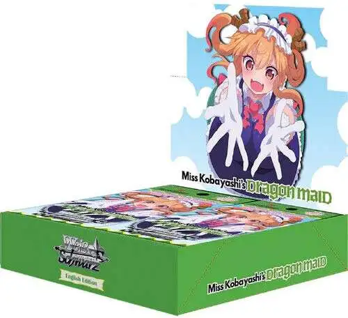 Weiss Schwarz Trading Card Game Miss Kobayashi's Dragon Maid Booster Box [16 Packs] (Pre-Order ships November)