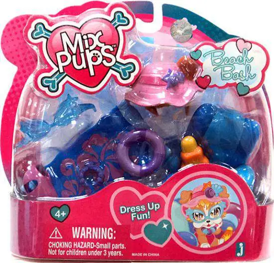 Mix Pups Beach Bash Playset [Loose]