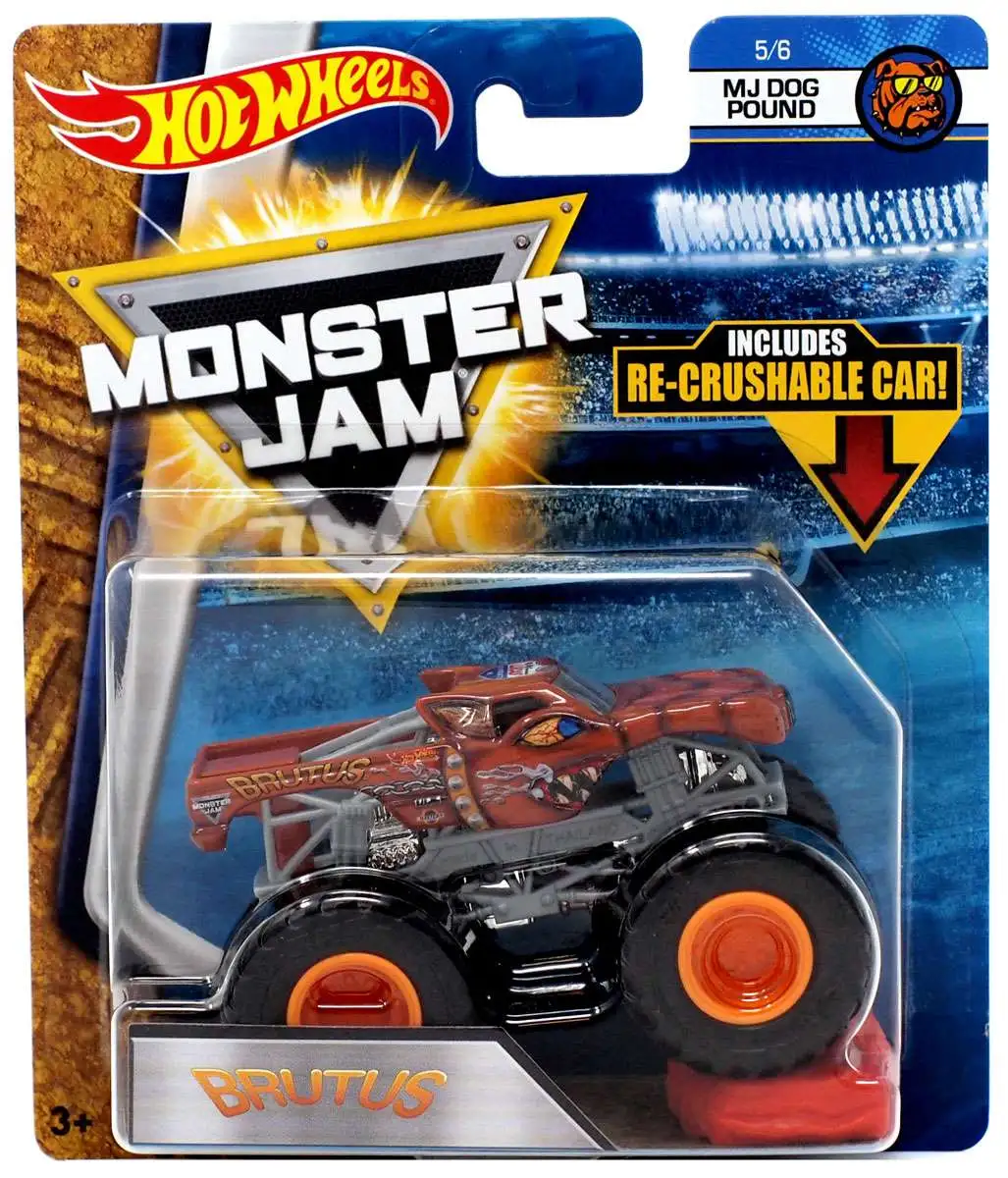 Hot Wheels Monster Jam Mighty Minis Bounty Hunter Brutus Tiny 