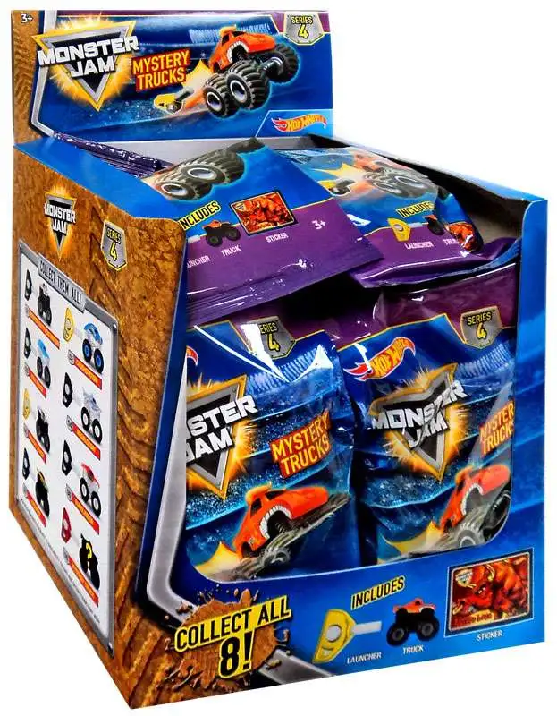 Hot Wheels Monster Jam Series 4 Mystery Trucks Mystery Box 24