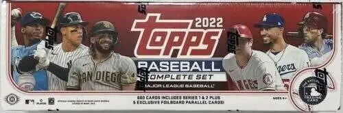 MLB Topps 2022 Baseball Trading Card HOBBY Factory Set 660 Cards Plus 5 ...