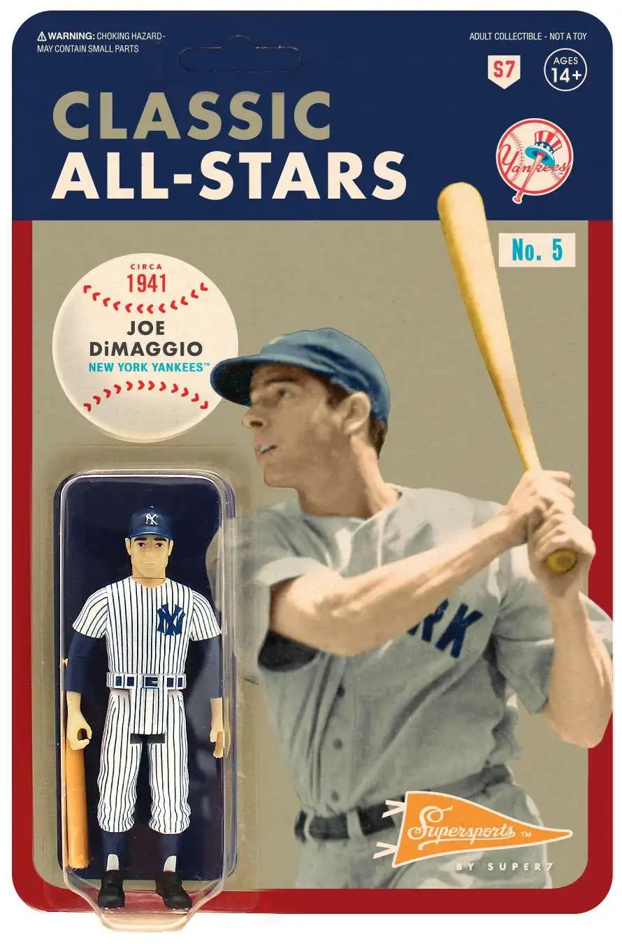 ReAction MLB Classic All-Stars New York Yankees Joe DiMaggio Action Figure