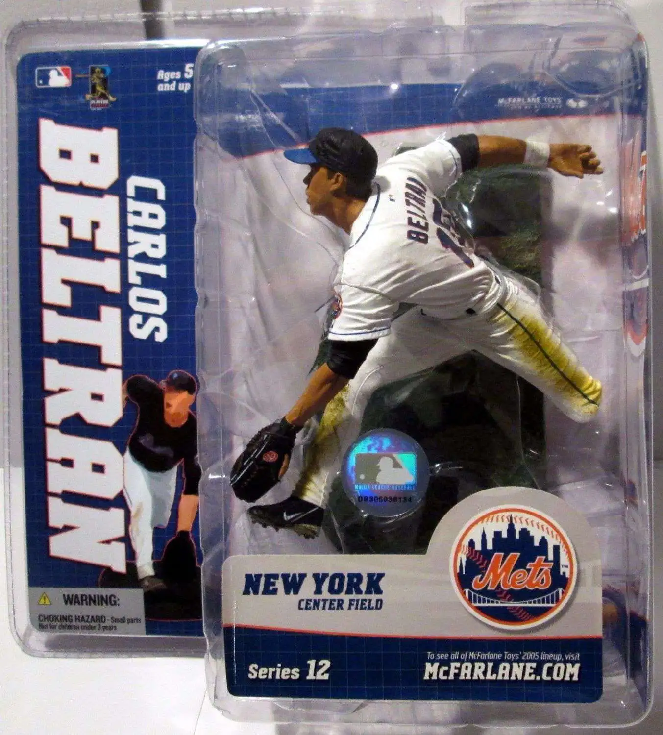 McFarlane Toys MLB New York Mets Sports Picks Baseball Series 12 Carlos  Beltran Action Figure White Jersey Variant - ToyWiz