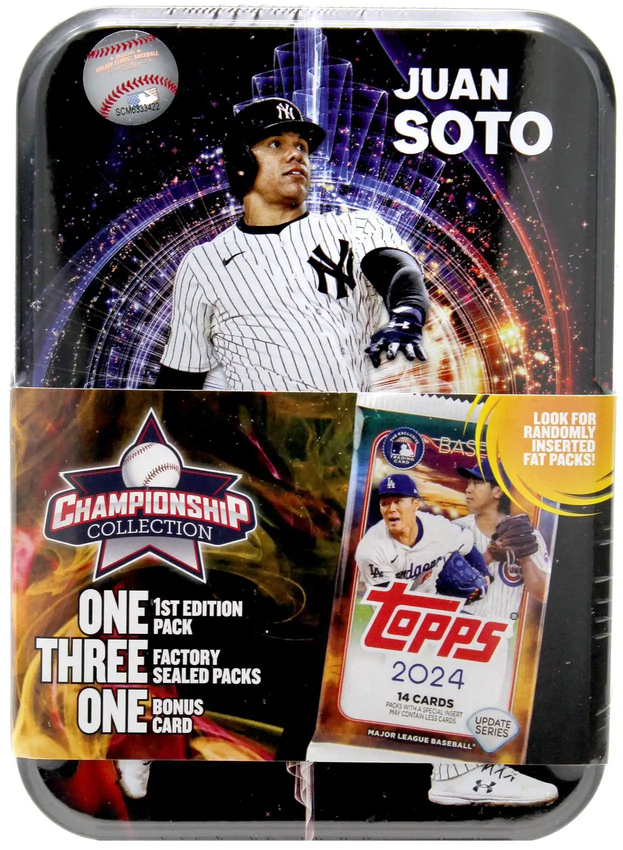 MLB New York Yankees Championship Collection Juan Soto Trading