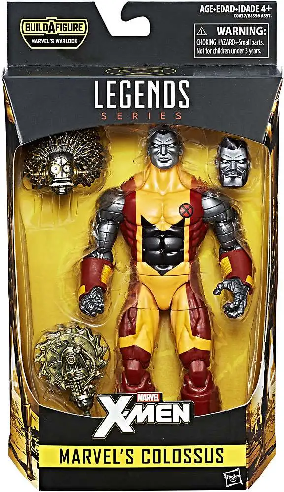 Marvel legends X-Men Colossus BAF Warlock 6" Action Figure New Sealed COMIC 