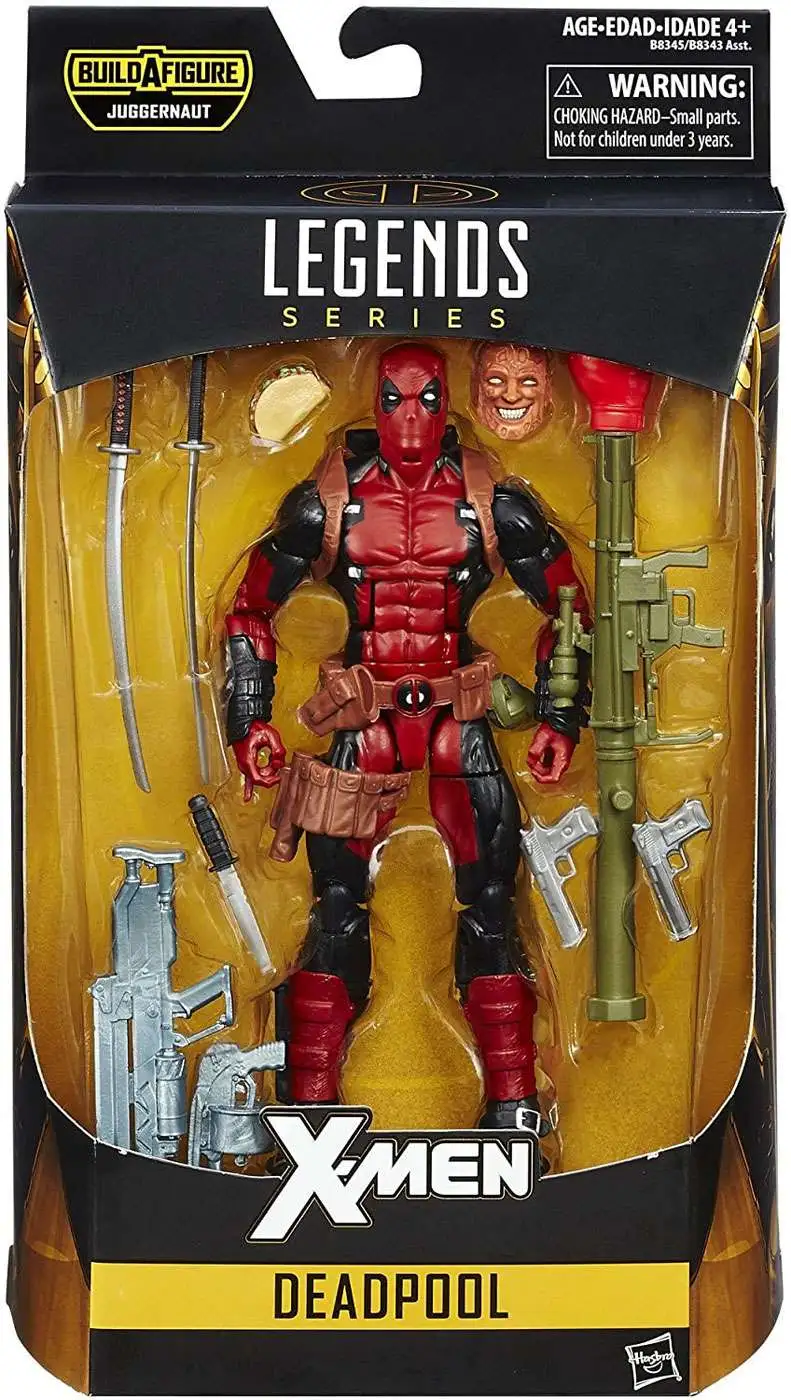 X-Men Marvel Legends Juggernaut Series Deadpool Action Figure [Damaged Package]