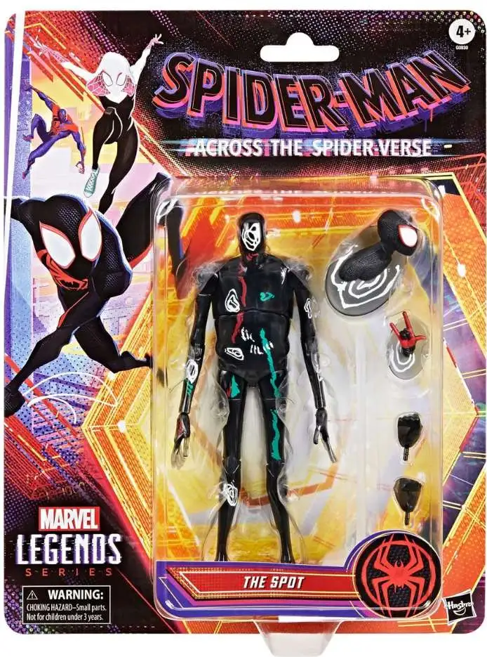 Spider-Man Across the SpiderVerse Marvel Legends The Spot Action Figure [Final Look]
