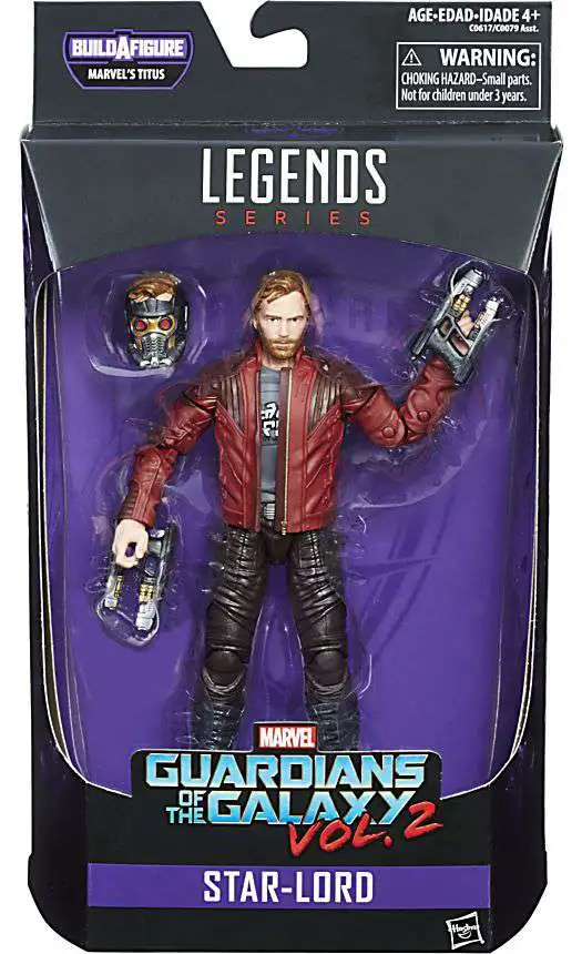 Guardians of the Galaxy Vol. 2 Marvel Legends Titus Series Star-Lord Action  Figure