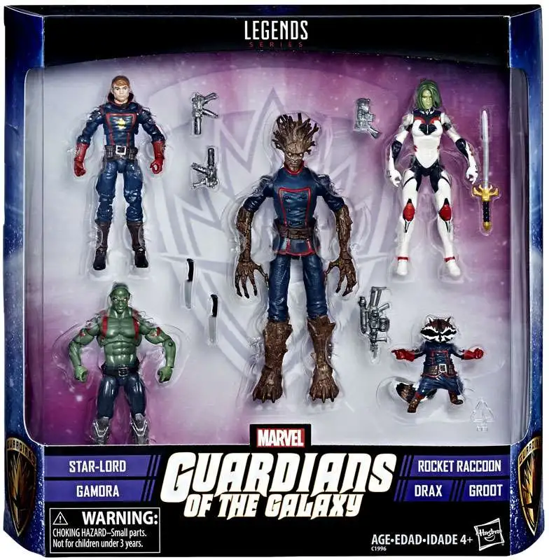 Marvel Legends Guardians of the Galaxy 3.75" Star Lord Yondu Action Figure 2pk 