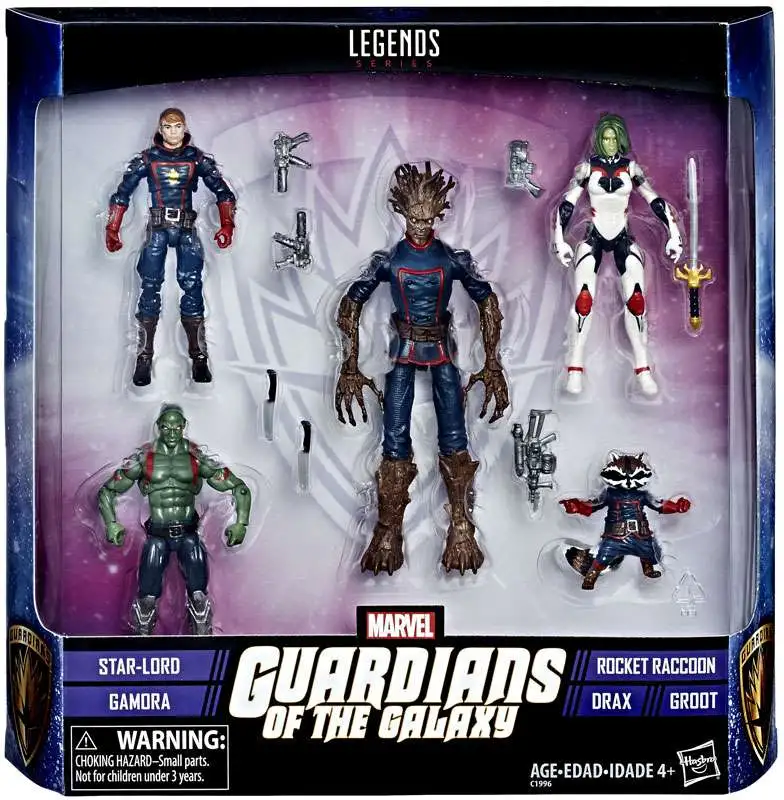 Marvel Legends 3.75 Gamora & Star-Lord Comic Two-Pack