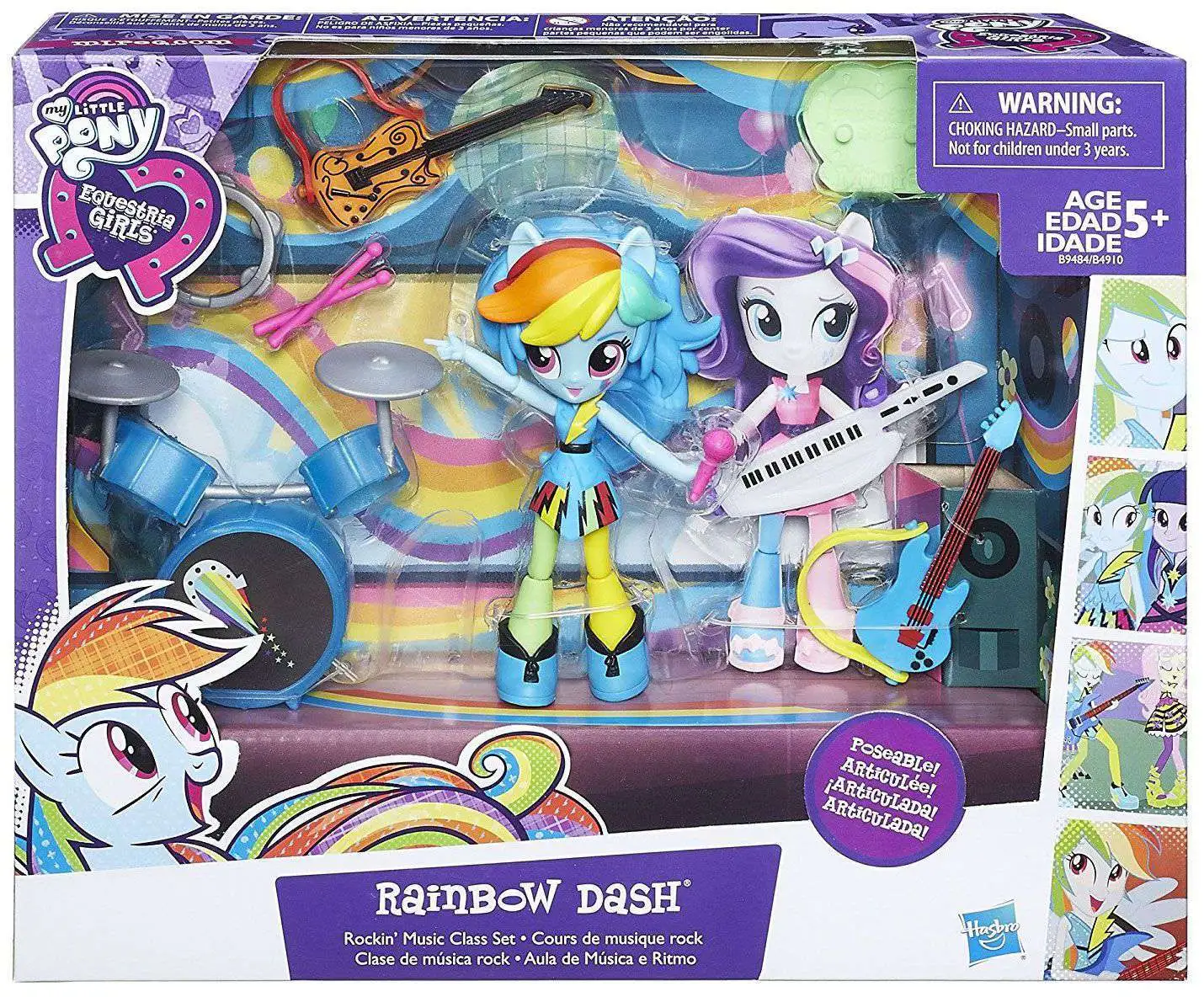 My Little Pony Equestria Girls Rainbow Dash Doll and Pony Set by My Little Pony 