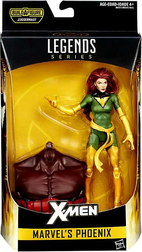 X-Men Marvel Legends Juggernaut Series Marvel's Phoenix Action Figure [Gold & Green]
