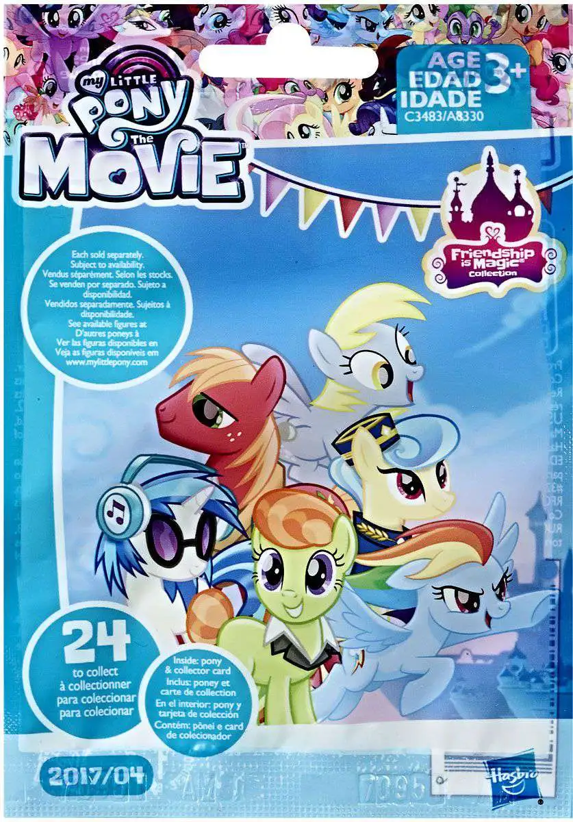 Pack My Little Pony Mighty Muggs 4 Personagens E4624 Habro - Nilo