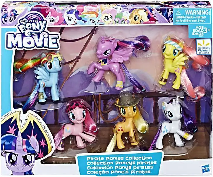 My Little Pony "The Movie" Pirate Ponies Collection Includes 6 Ponies 