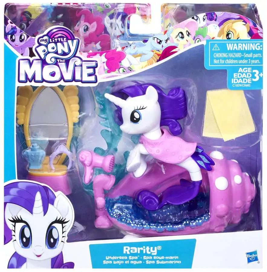 My Little Pony The Movie Rarity Undersea Spa Playset