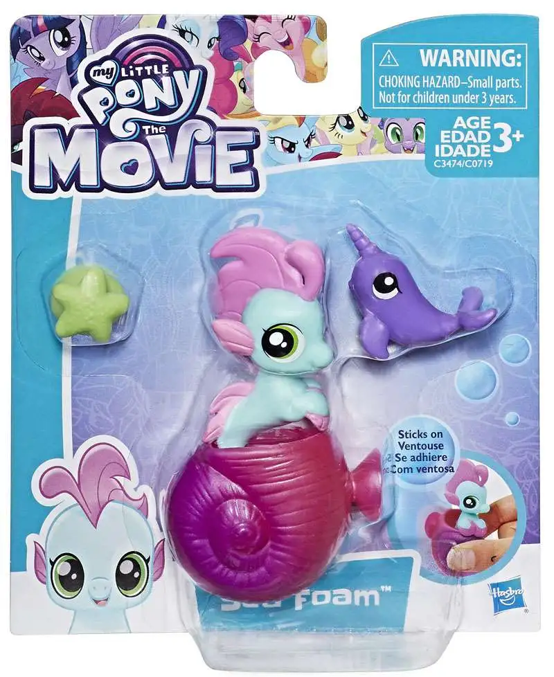 My Little Pony The Movie Sea Foam Baby Seapony Mini Figure