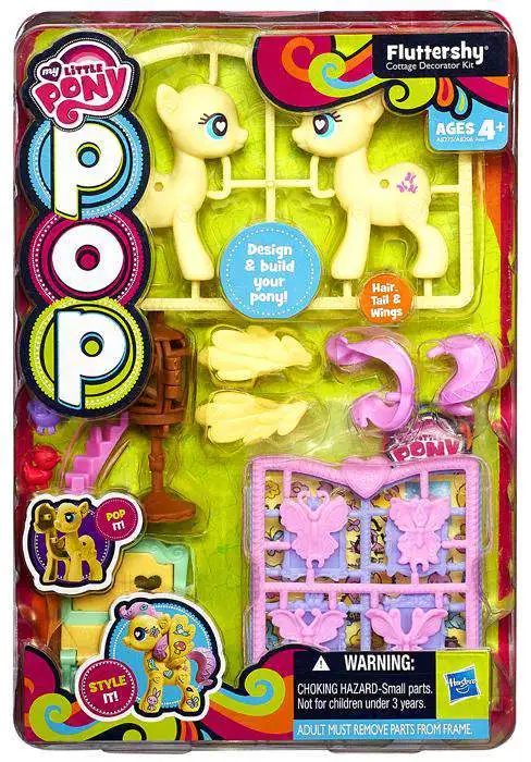 My Little Pony Pop Create a Pony Fluttershy Decorator Kit Toys - ToyWiz