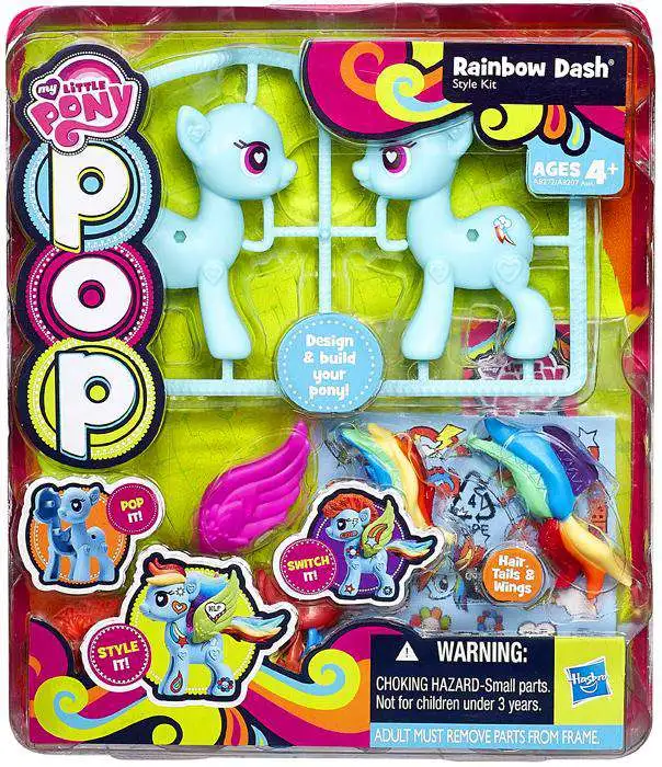 Maak een bed De volgende Draaien My Little Pony Pop Create a Pony Rainbow Dash Style Kit Hasbro Toys - ToyWiz