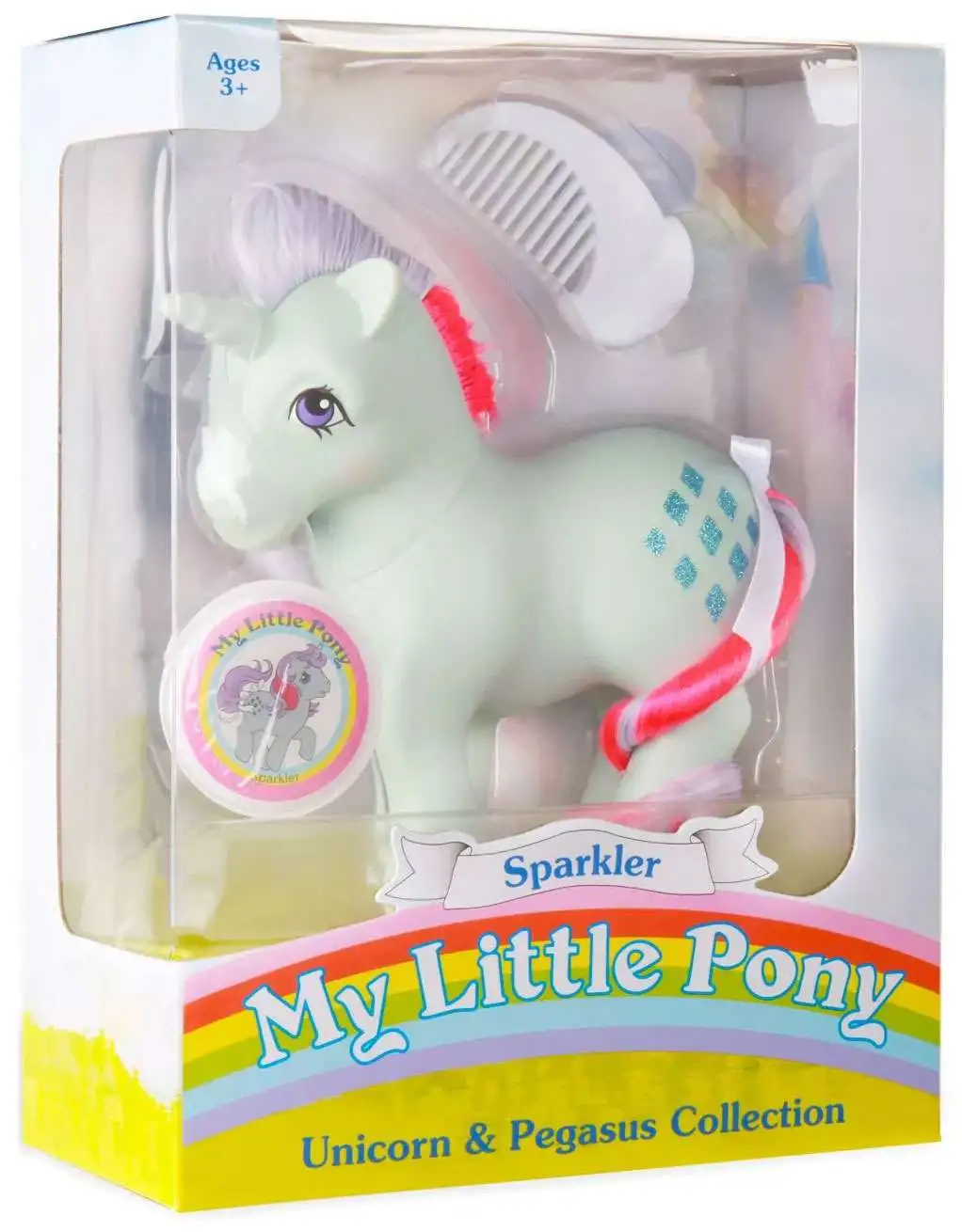 My Little Pony Unicorn Pegasus Collection Sparkler Figure Basic Fun - ToyWiz