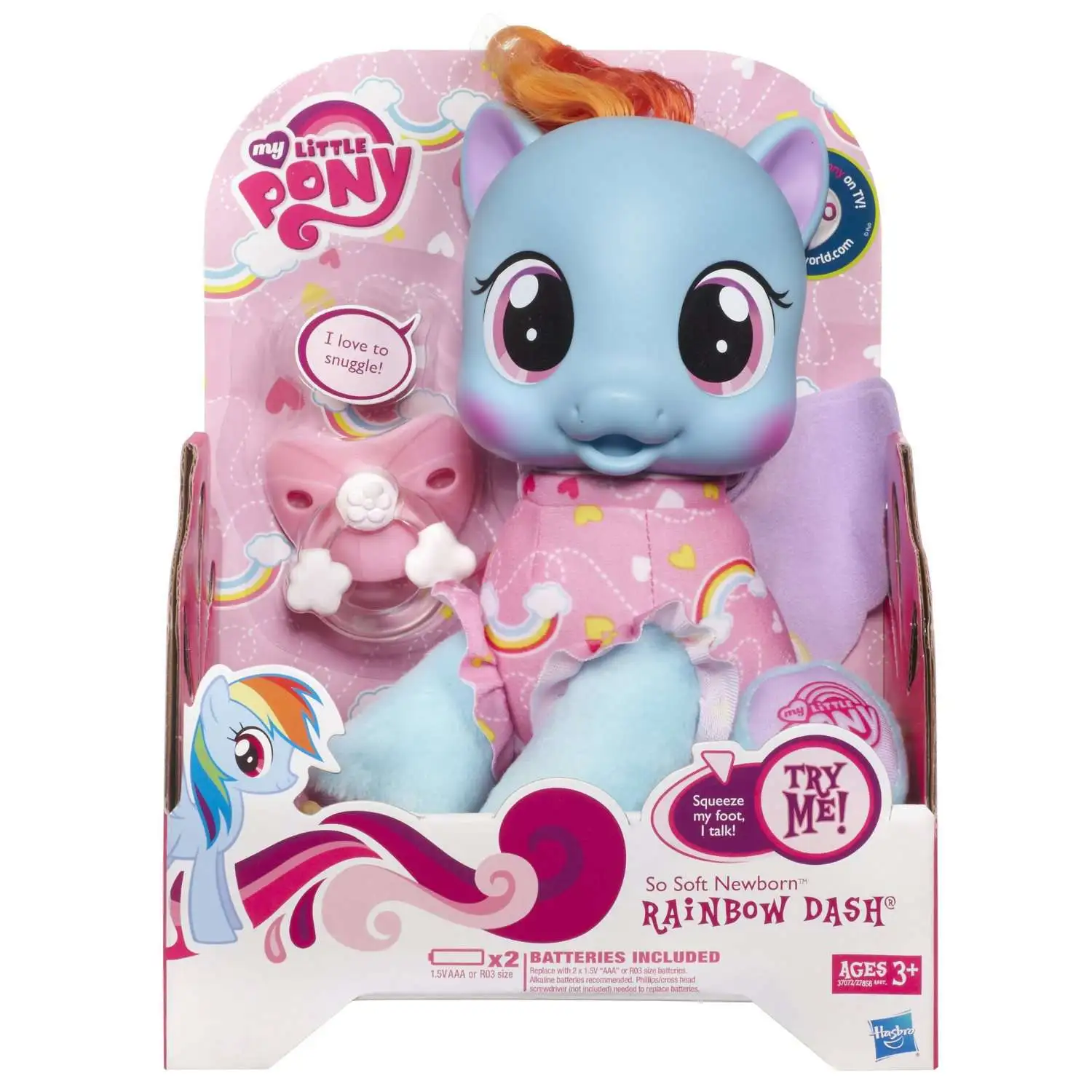 My little pony baby best sale rainbow dash