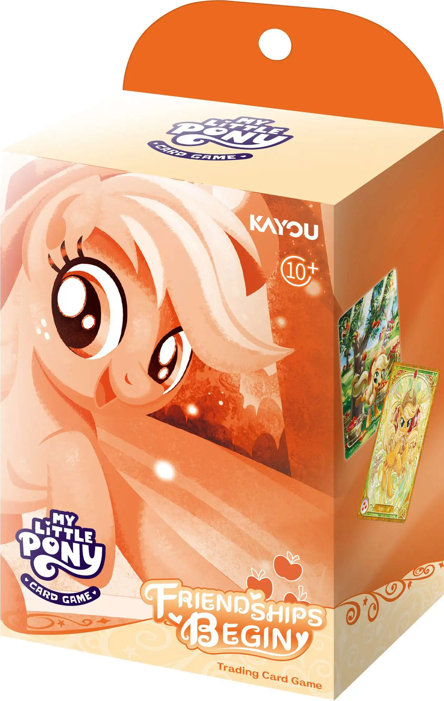 My Little Pony Trading Card Game Friendships Begins Applejack Starter Deck #001A-NA [70 Cards & 3 Packs!] (Pre-Order ships April)