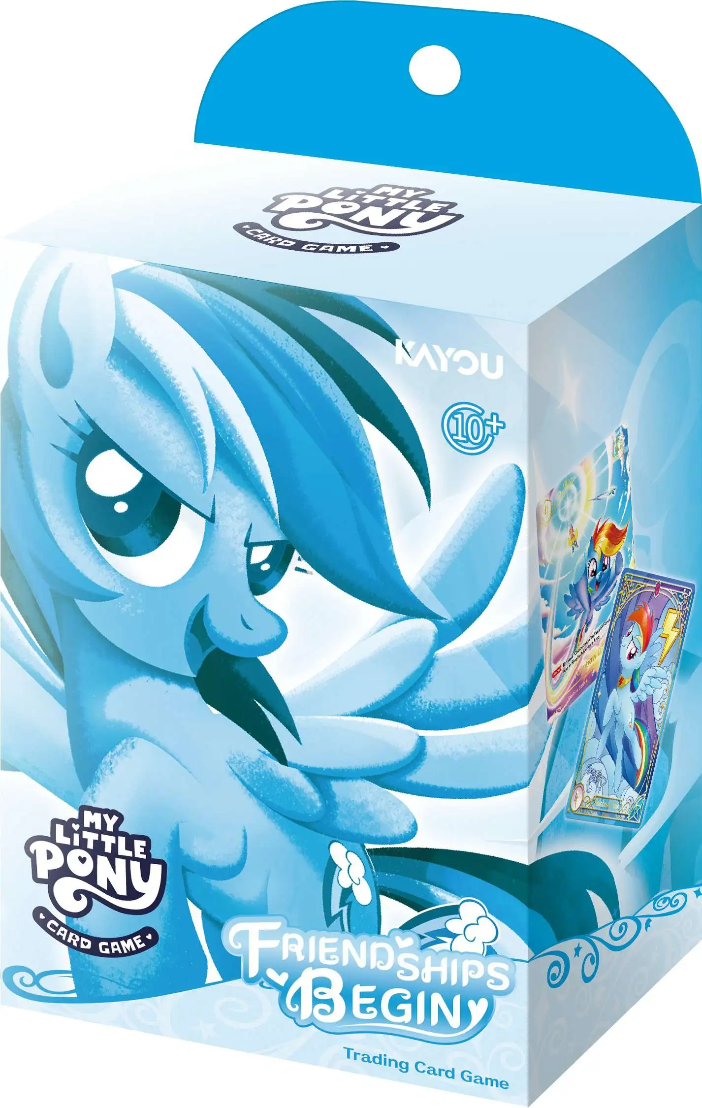 My Little Pony Friendship is Eternal Trading Card Game Friendships Begins Rainbow Dash Starter Deck #001A-NA [70 Cards & 3 Packs!] (Pre-Order ships April)