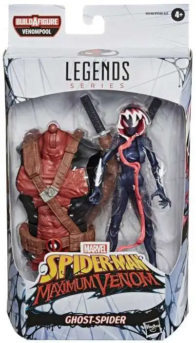 Marvel Spider-Man Maximum Venom Marvel Legends Venompool Series Ghost  Spider 6 Action Figure Hasbro - ToyWiz