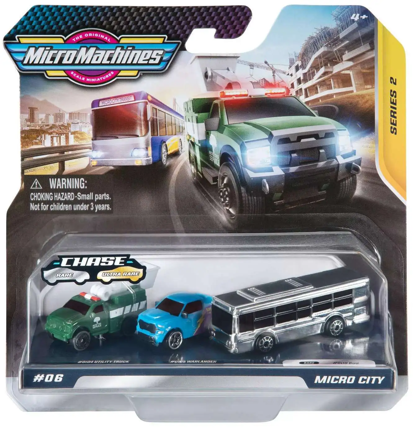 Toy car Collection Chance of Rare Race Cars Ultimate Exotics Micro Machines Starter Pack Includes 3 Vehicles 