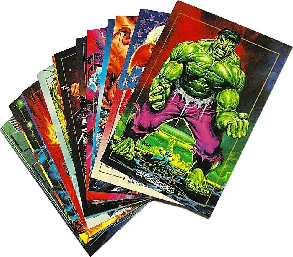 Marvel Masterpieces 1992 Full Card shops Set