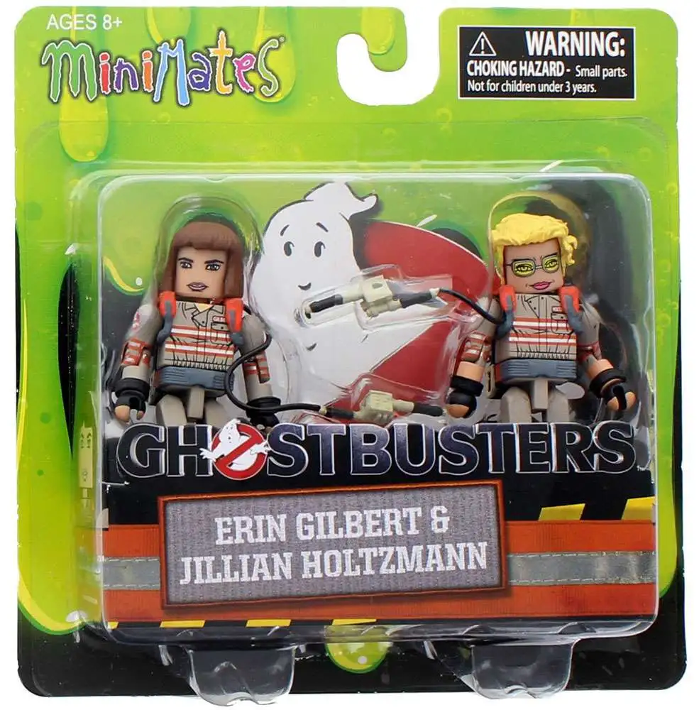 Ghostbusters 2016 Movie Minimates Erin Gilbert & Jillian Holtzmann Minifigure 2-Pack