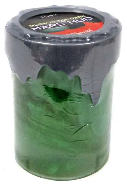 Mars Mud Glow in the Dark Green Slime