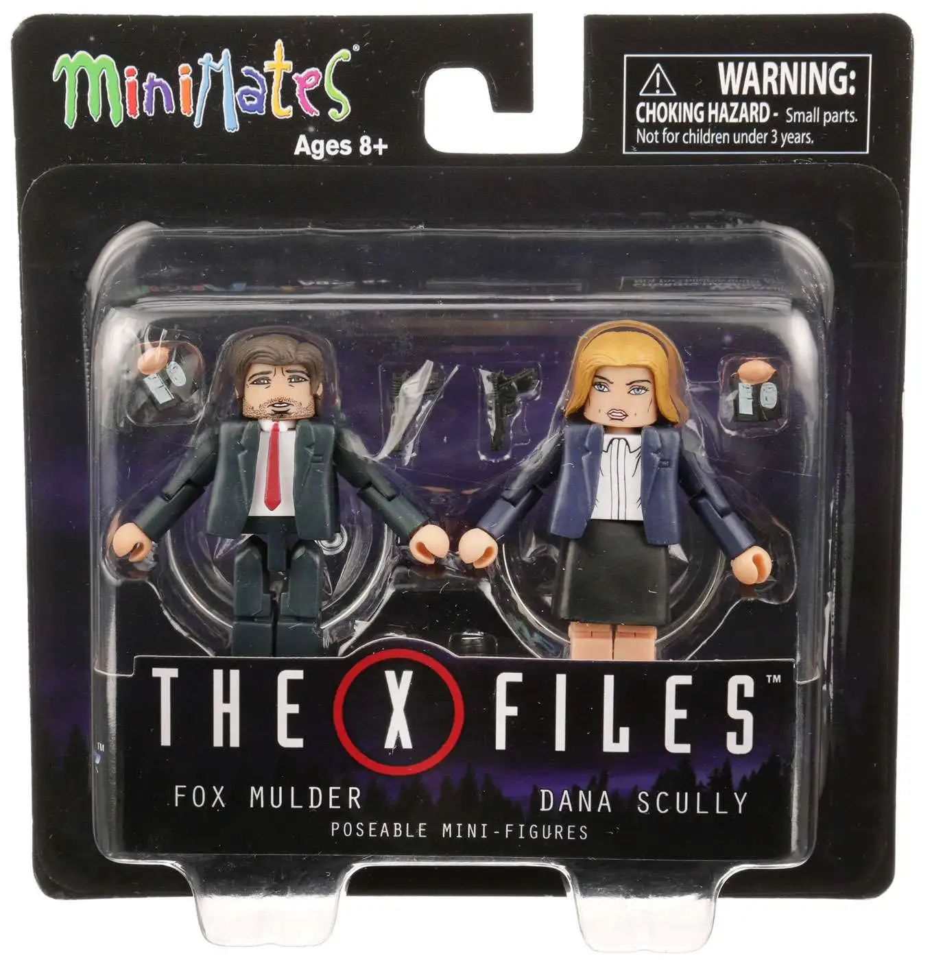 Mulder & Scully custom made minifigs made with minifig parts The X-Files. New 