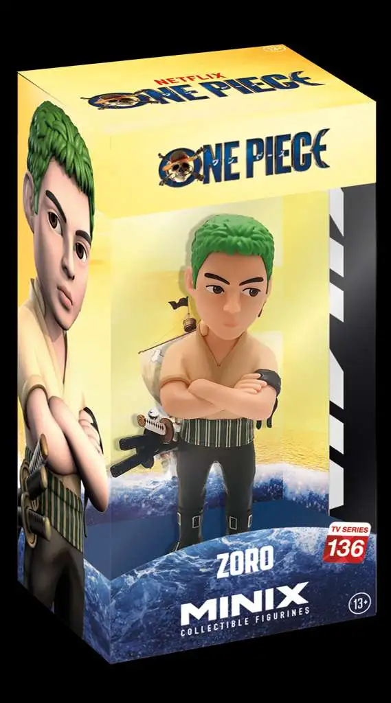 One Piece Zoro 4.75 Vinyl Figure 11971 MINIX - ToyWiz