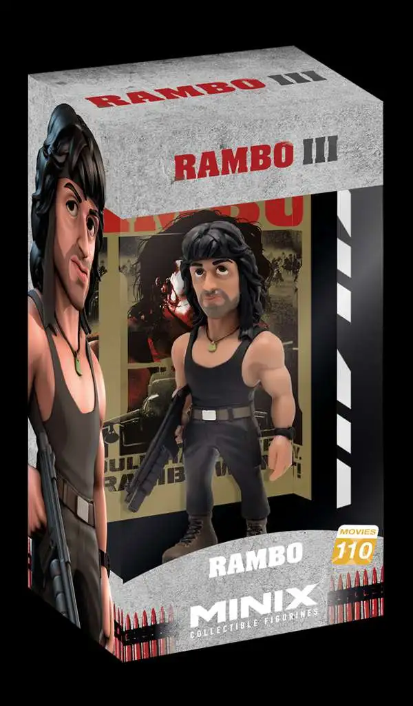 Rambo III Rambo 4.75-Inch Vinyl Figure #14583 [T-Shirt]