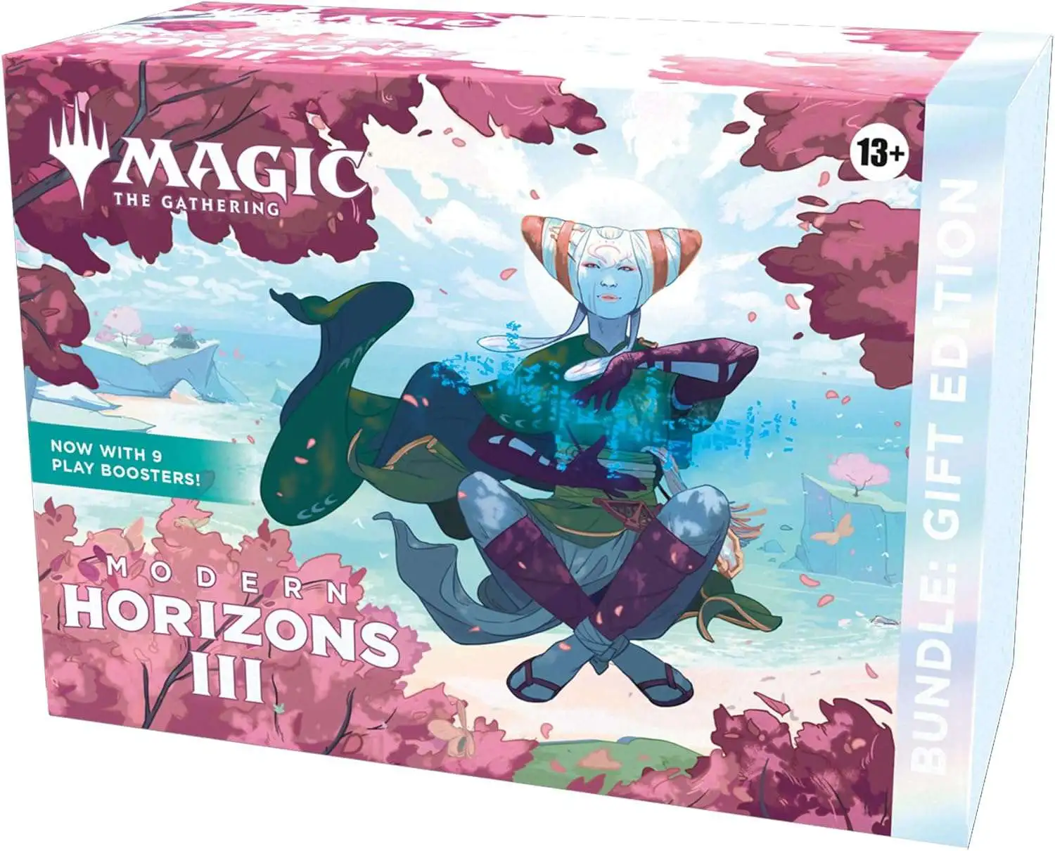 MtG Modern Horizons III GIFT EDITION Bundle [1 Collector Booster, 9 Play Boosters, Full-Art Lands + Exclusive Accessories]