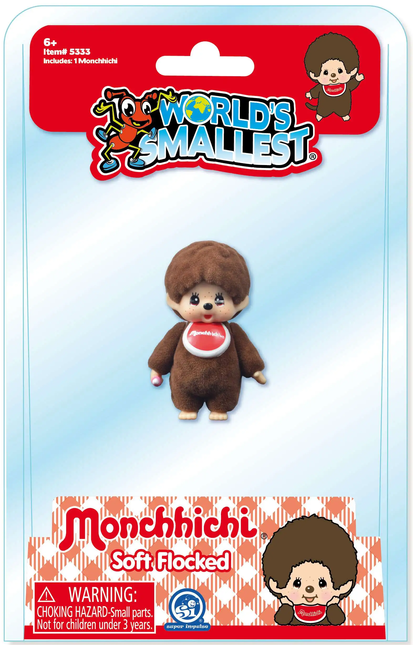 World's Smallest Monchhichi Plush Figure [Soft Flocked] (Pre-Order ships January)