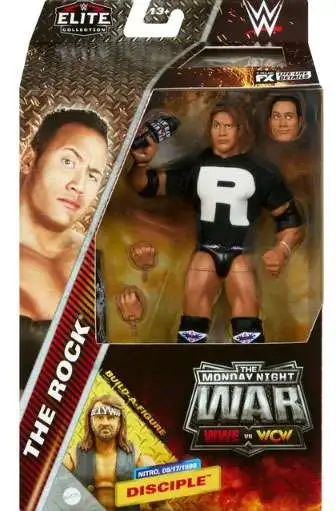 WWE Wrestling Elite Collection Monday Night War The Rock Exclusive 6 ...