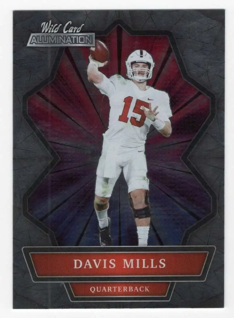 2021 Davis Mills Nfl Draft Night Pick 67 Panini Instant Texans Rookie Card  #28