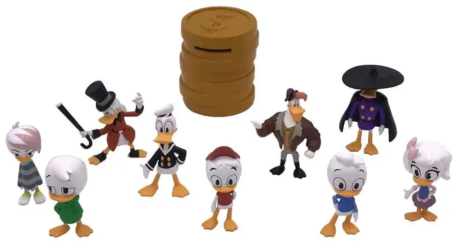 Disney DuckTales Launchpad McQuack Money Stacks Mini Figure Mystery Bin New 