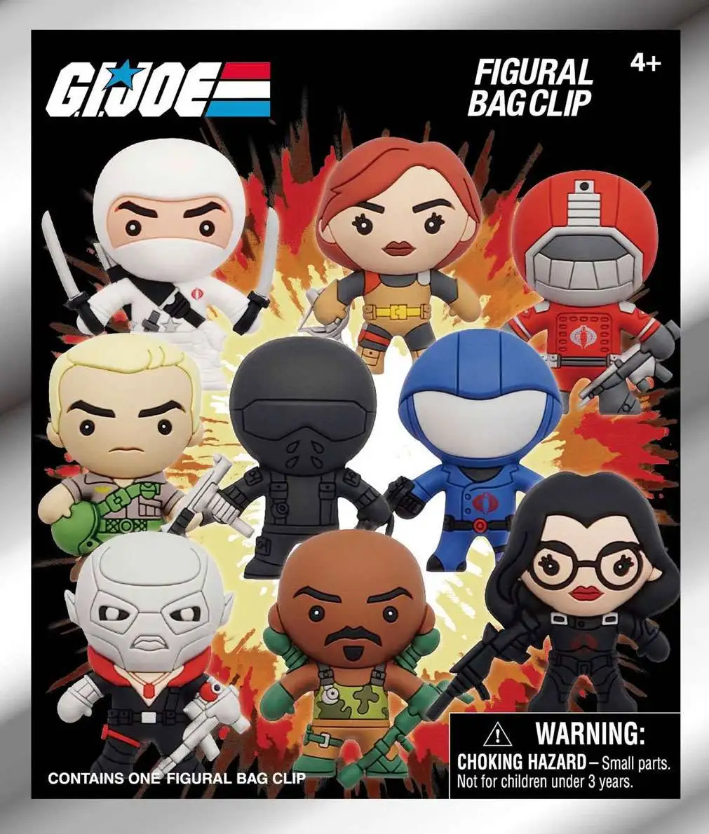 3D Figural Keyring GI Joe Series 1 Mystery Pack [1 RANDOM Figure]