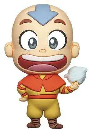 Nickelodeon 3D Figural Bag Clip Avatar the Last Airbender Aang Keychain [Loose]