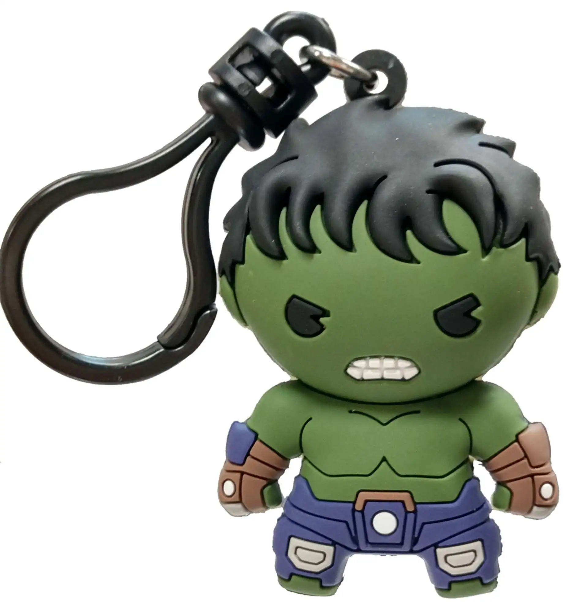 Marvel 3D Figural Bag Clip Avengers Game Series 1 Hulk Keychain [Loose]