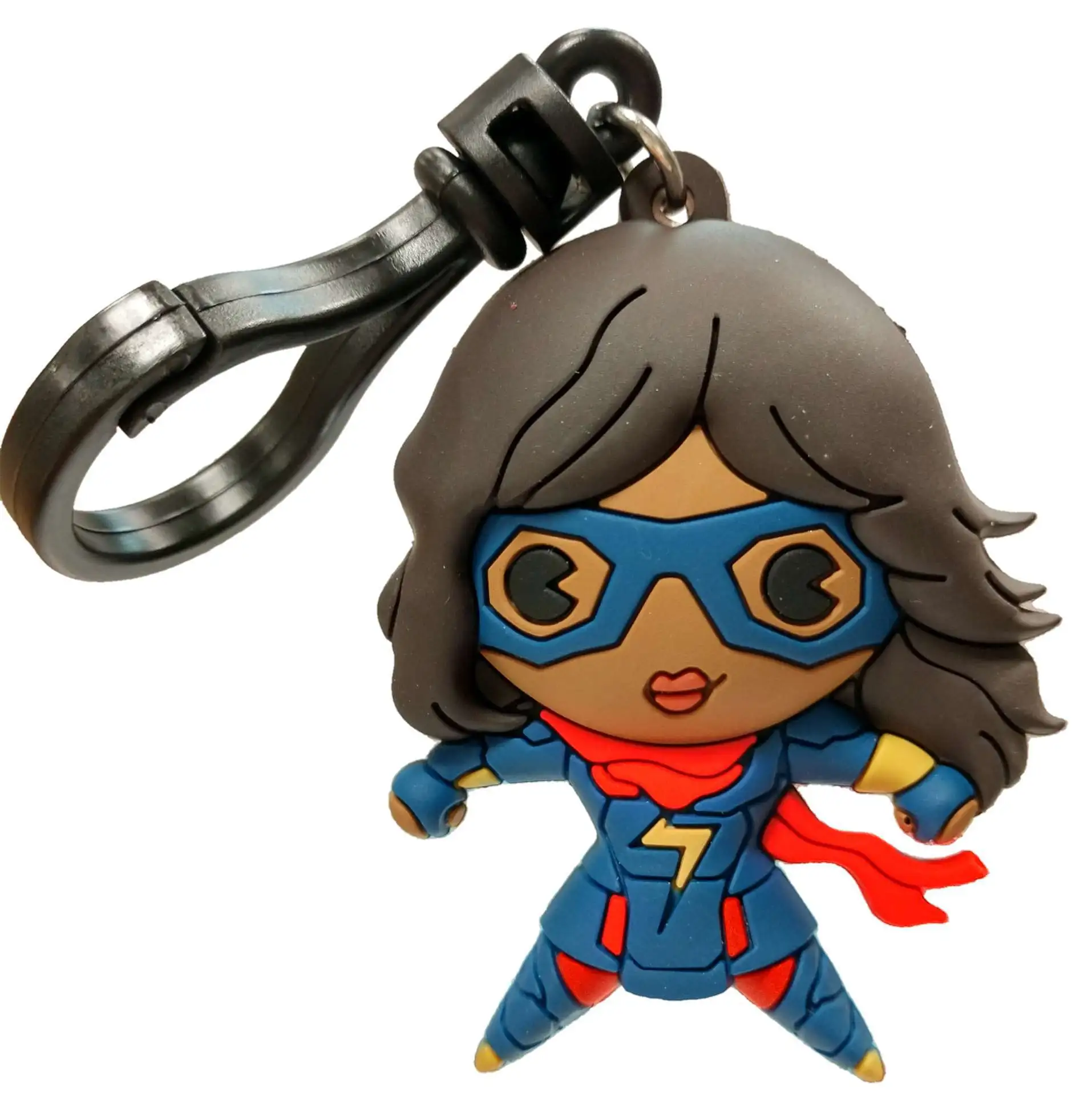 3D Figural Bag Clip Avengers Game Series 1 Ms. Marvel Keychain [Loose]