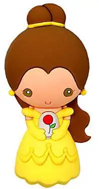 Disney 3D Figural Keychains Beauty & The Beast Belle Keychain [Loose]