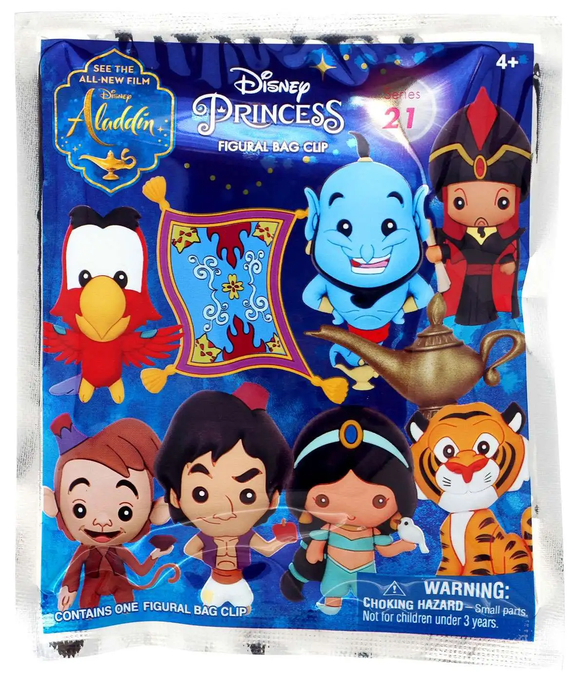 Disney Princess Aladdin Figural Bag Clip Series 21 3 Inch Lamp 