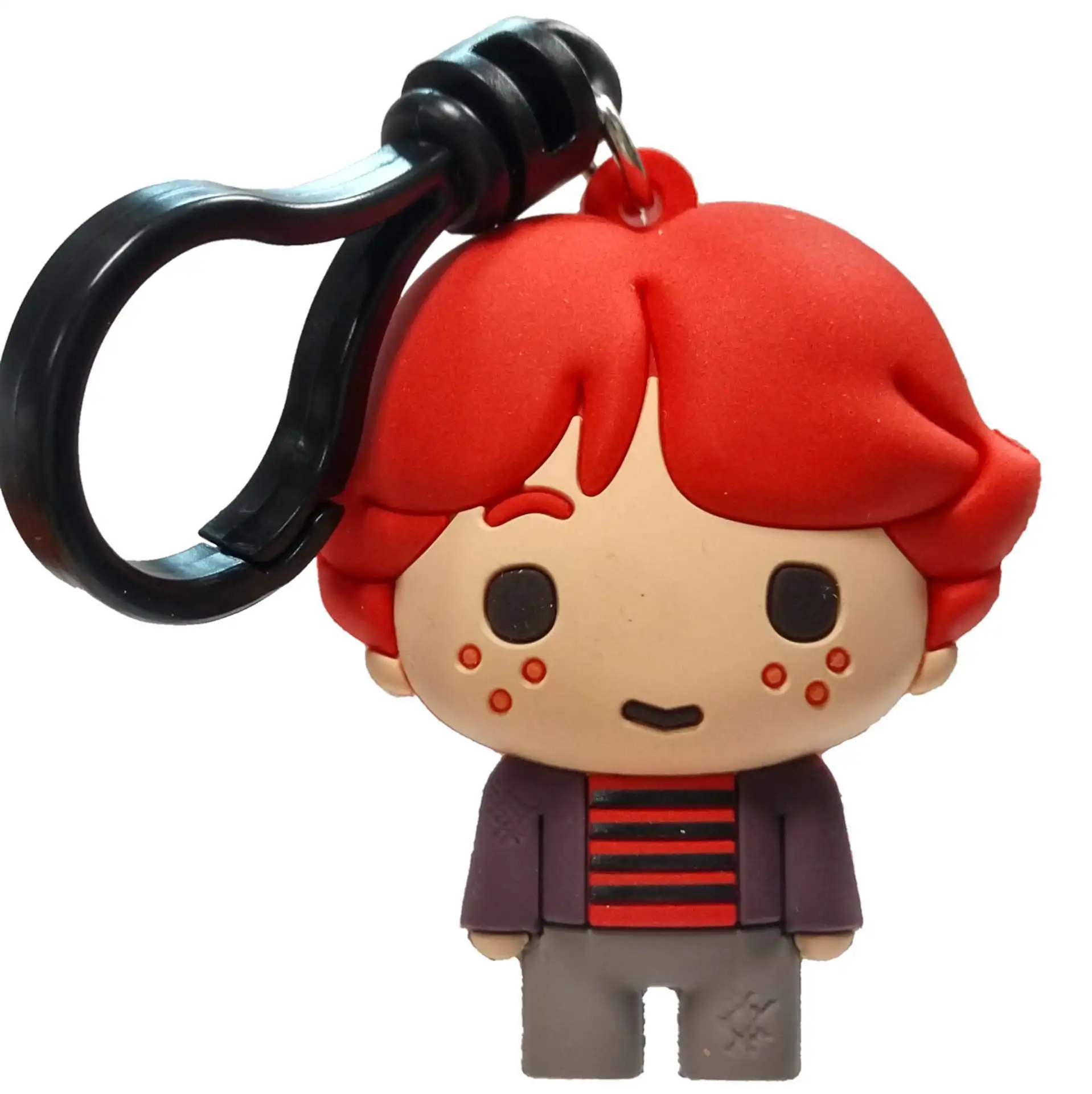 Harry Potter 3D Figural Bag Clip Series 7 Ron Weasley Keychain [Loose]