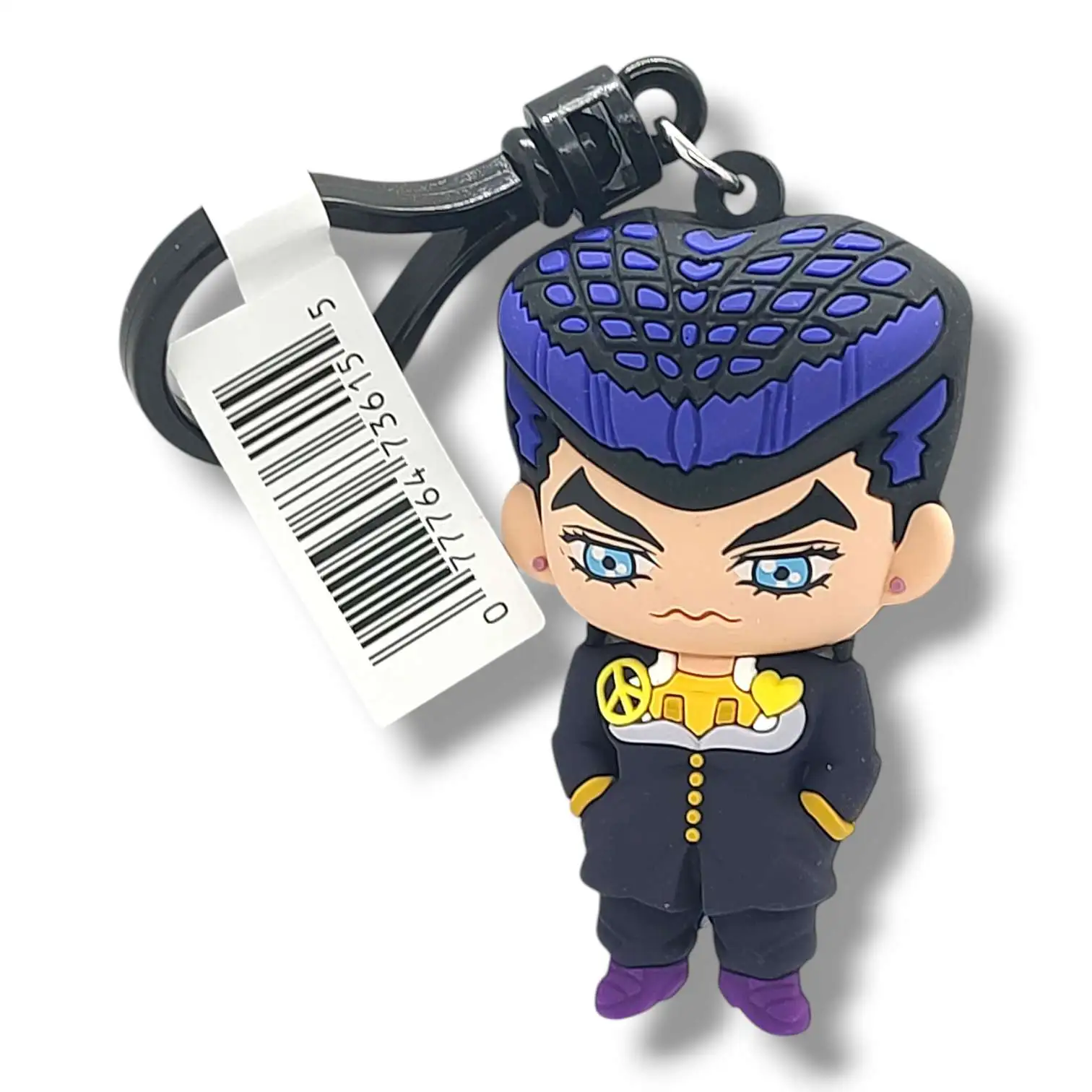 JoJo's Bizarre Adventure 3D Figural Keyring Diamond is Unbreakable Series 1 Josuke Higashikata 3-Inch Mini Figure [Loose]