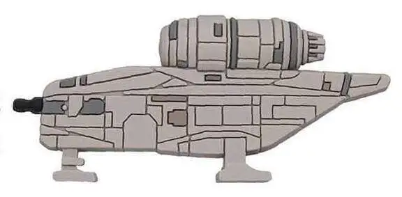 Star Wars 3D Figural Bag Clip The Mandalorian Series 2 Razor Crest Minifigure [Loose]