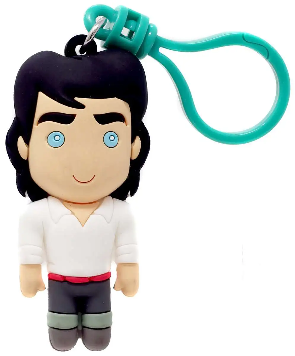 Disney Princess 3D Figural Foam Bag Clip The Little Mermaid 30th Anniversary Prince Eric Bag Clip [Loose]