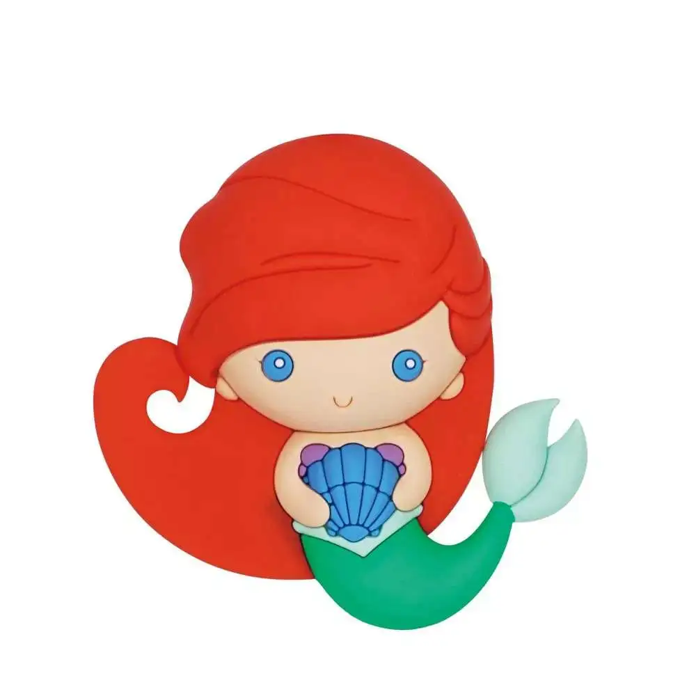 Disney Princess 3D Figural Foam Bag Clip The Little Mermaid 30th Anniversary Ariel Bag Clip [Loose]
